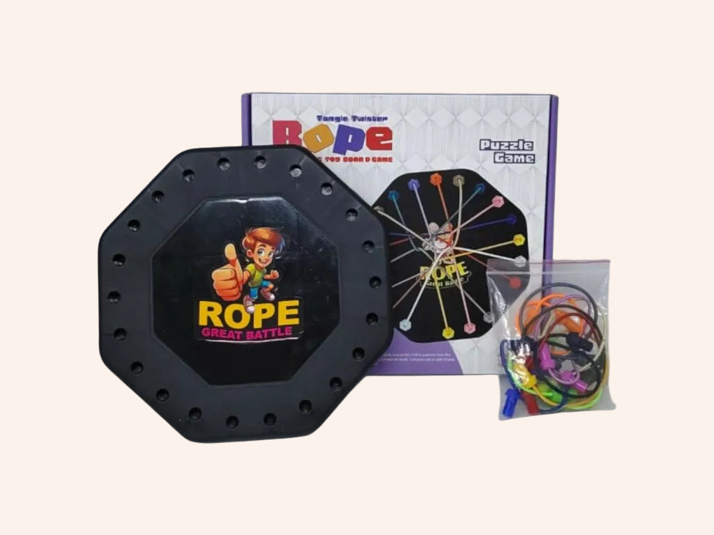 Rope Untie Challenge Game | Fun Brain Teaser Puzzle for Kids & Family