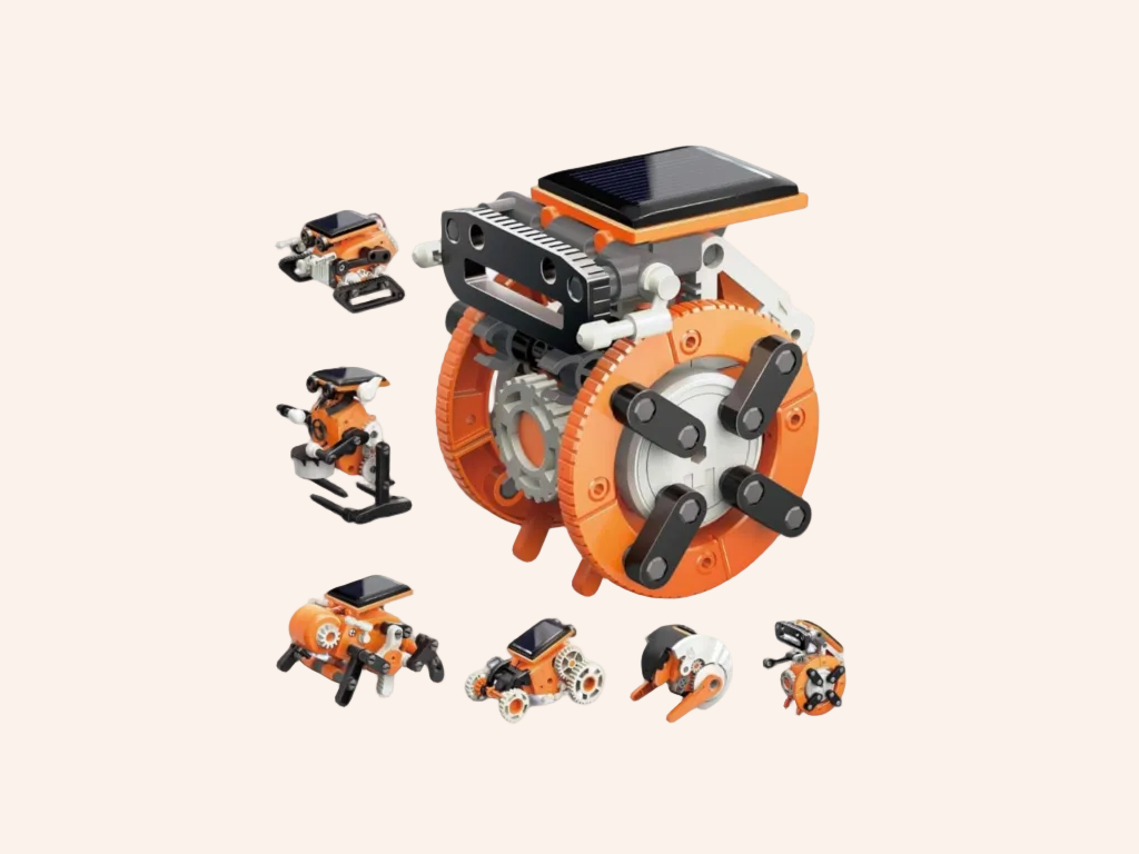 7-in-1 Solar Robot DIY Kit | STEM Educational Toy for Kids (8+ Years)