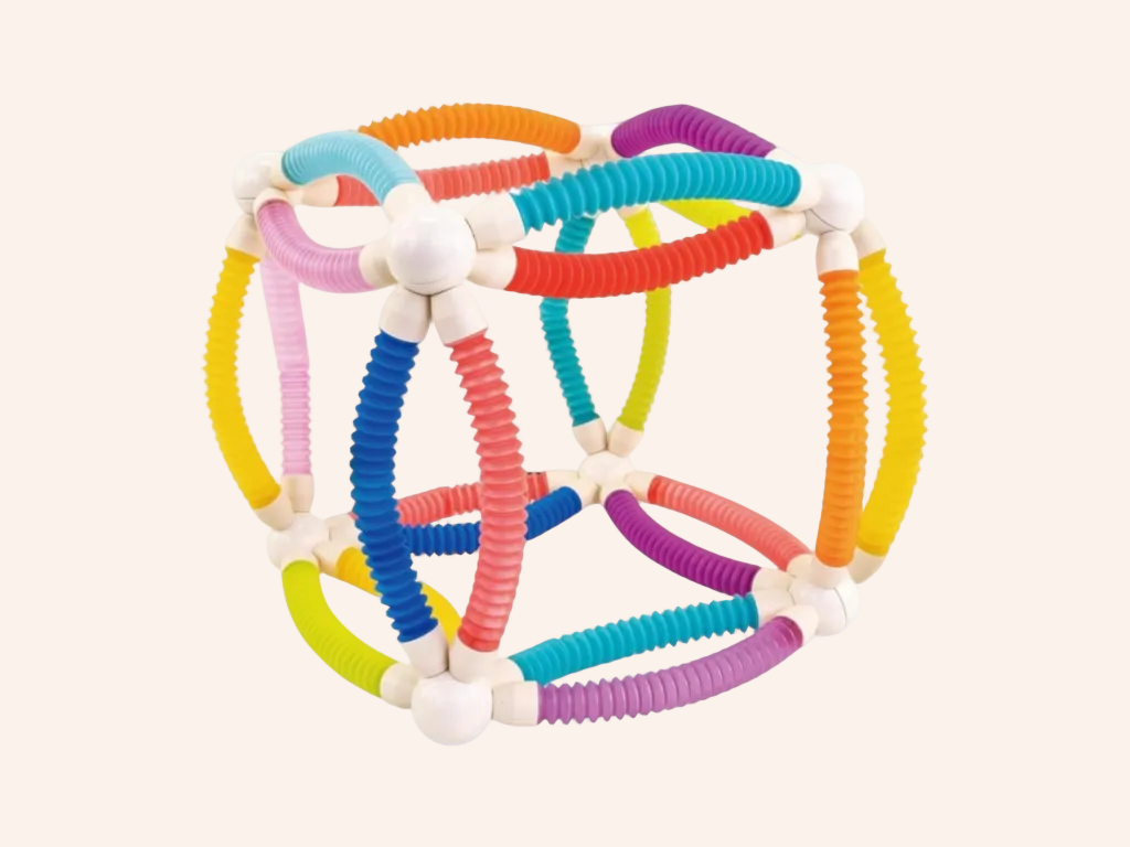 Flexible Magnetic Tube Block Set (26 Pcs) | Creative STEM Building Toy for Kids