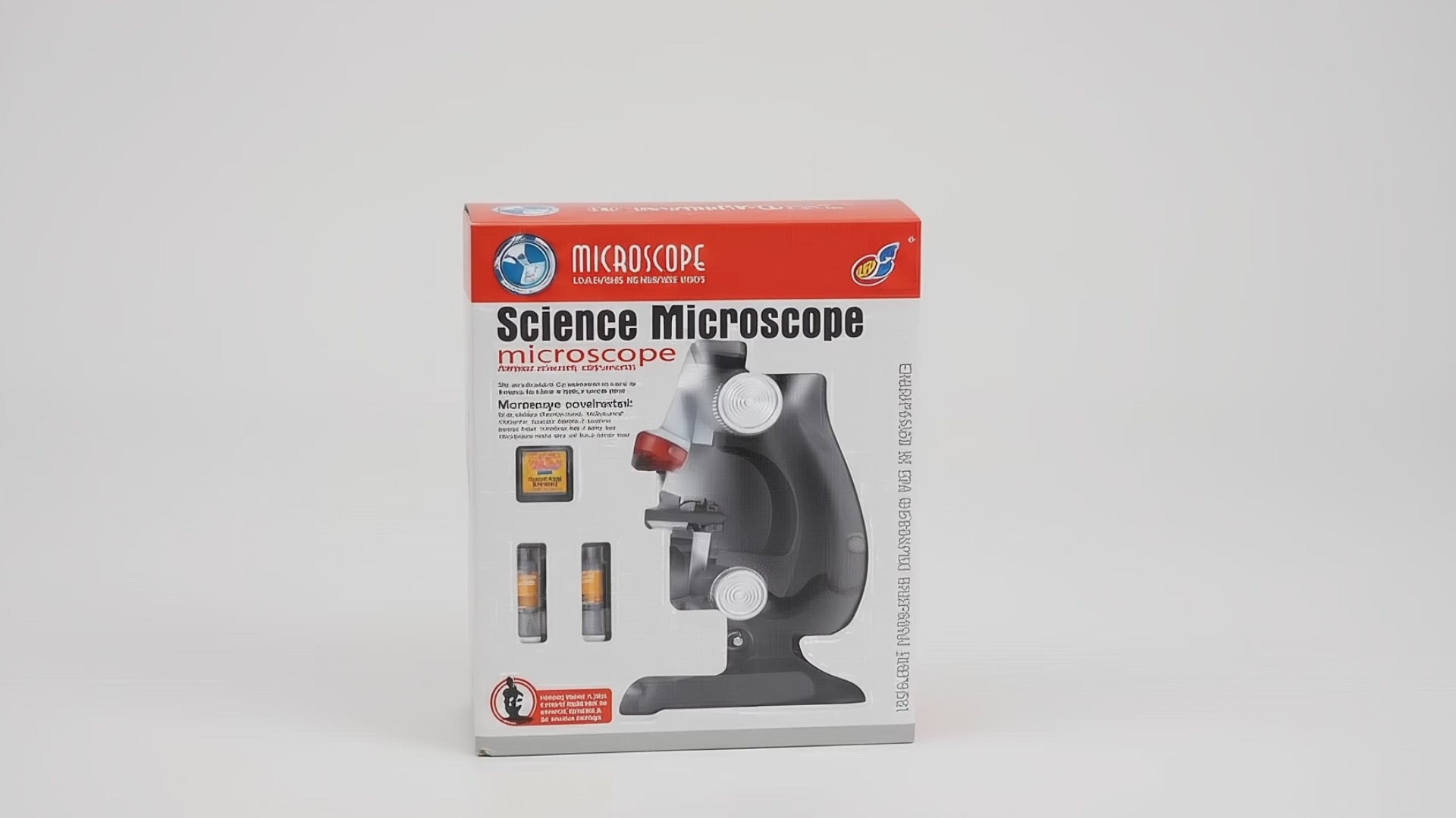 Science Microscope Educational Toy for Kids | 100X | 400X | 1200X Magnification